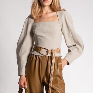 NWT Nanuska Harini Bustier Top